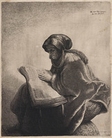 KG 04016
<br/>
Lezende oude vrouw
<br/>
<em>Vliet, Johannes Gillisz. van (ca. 1600/1610-1668)</em>